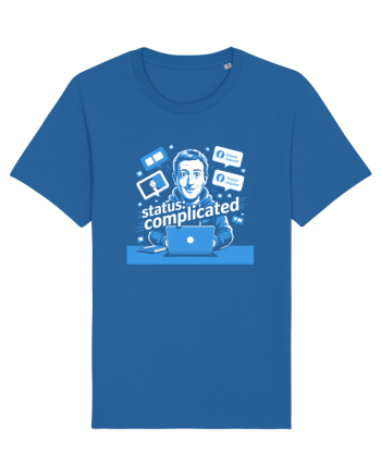 STATUS: COMPLICATED Royal Blue