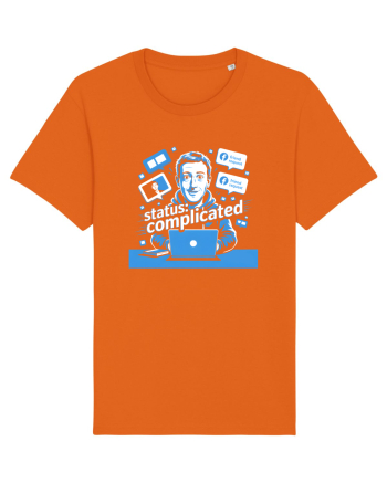 STATUS: COMPLICATED Bright Orange