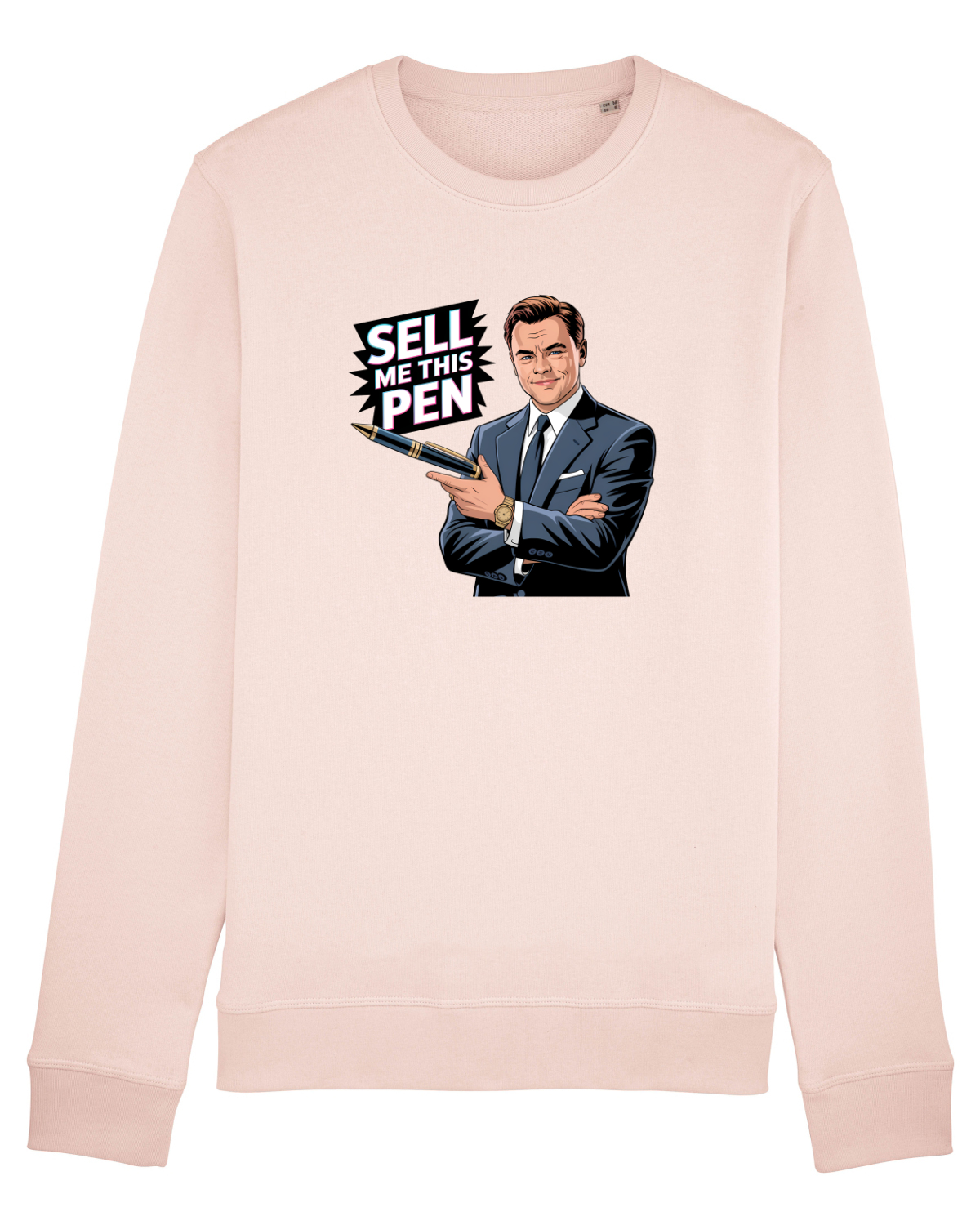 Bluză mânecă lungă Unisex Rise Candy Pink