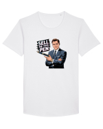 SELL ME THIS PEN Tricou mânecă scurtă guler larg Bărbat Skater
