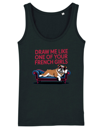DRAW ME LIKE ONE OF YOUR FRENCH GIRLS - caine Boxer Black