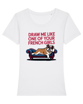 DRAW ME LIKE ONE OF YOUR FRENCH GIRLS - caine Boxer White