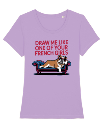 DRAW ME LIKE ONE OF YOUR FRENCH GIRLS - caine Boxer Lavender Dawn