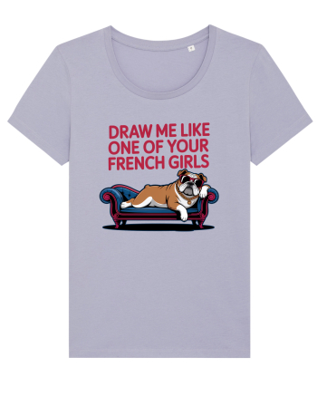 DRAW ME LIKE ONE OF YOUR FRENCH GIRLS - caine Boxer Lavender