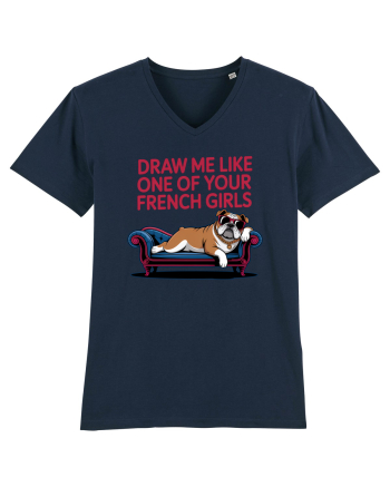 DRAW ME LIKE ONE OF YOUR FRENCH GIRLS - caine Boxer French Navy