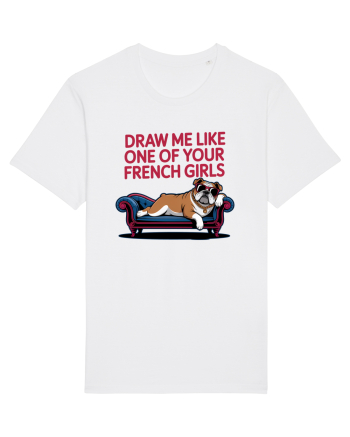 DRAW ME LIKE ONE OF YOUR FRENCH GIRLS - caine Boxer White