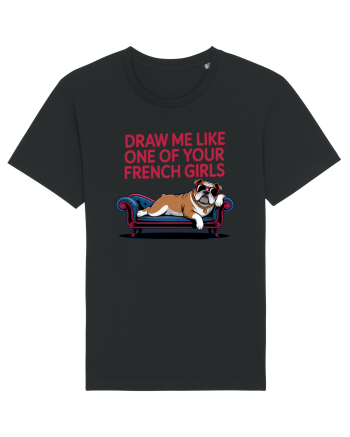 DRAW ME LIKE ONE OF YOUR FRENCH GIRLS - caine Boxer Black