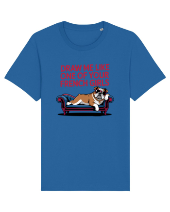 DRAW ME LIKE ONE OF YOUR FRENCH GIRLS - caine Boxer Royal Blue