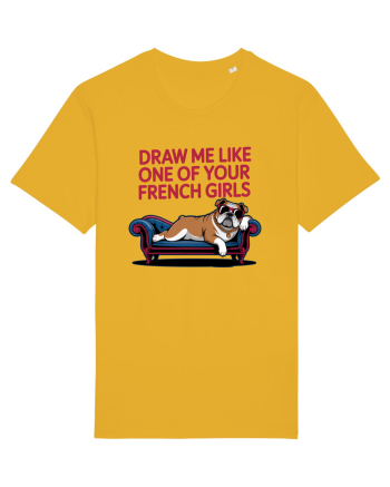 DRAW ME LIKE ONE OF YOUR FRENCH GIRLS - caine Boxer Spectra Yellow