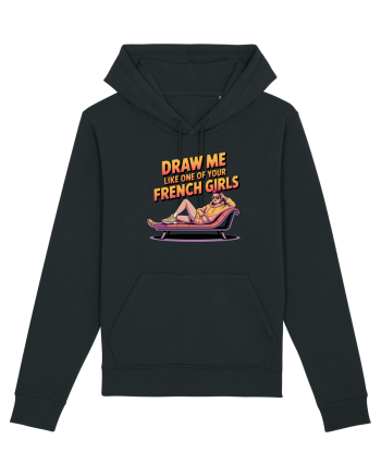 DRAW ME LIKE ONE OF YOUR FRENCH GIRLS  Black