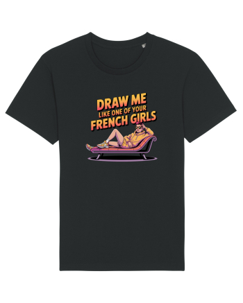 DRAW ME LIKE ONE OF YOUR FRENCH GIRLS  Black