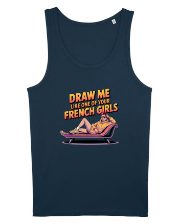 DRAW ME LIKE ONE OF YOUR FRENCH GIRLS  Navy