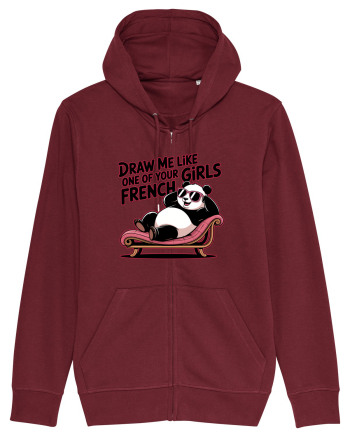 DRAW ME LIKE ONE OF YOUR FRENCH GIRLS - urs Panda Burgundy