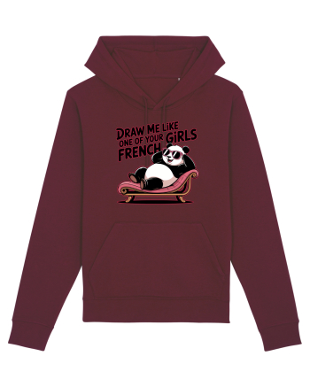 DRAW ME LIKE ONE OF YOUR FRENCH GIRLS - urs Panda Burgundy