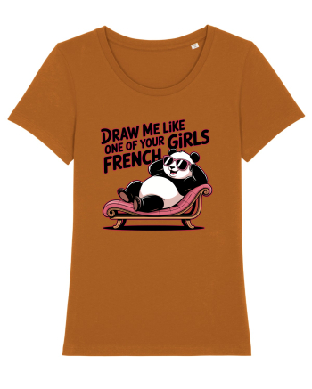 DRAW ME LIKE ONE OF YOUR FRENCH GIRLS - urs Panda Roasted Orange
