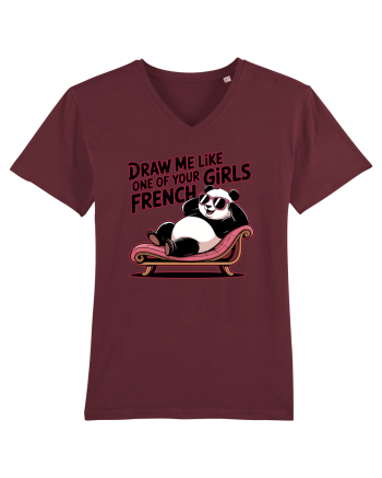 DRAW ME LIKE ONE OF YOUR FRENCH GIRLS - urs Panda Burgundy