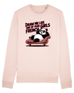 DRAW ME LIKE ONE OF YOUR FRENCH GIRLS - urs Panda Bluză mânecă lungă Unisex Rise