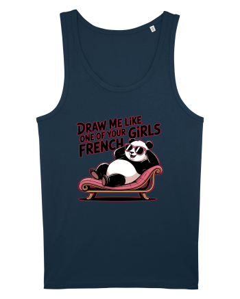 DRAW ME LIKE ONE OF YOUR FRENCH GIRLS - urs Panda Navy