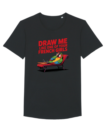 DRAW ME LIKE ONE OF YOUR FRENCH GIRLS - papagal Black
