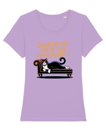 DRAW ME LIKE ONE OF YOUR FRENCH GIRLS - pisica Lavender Dawn