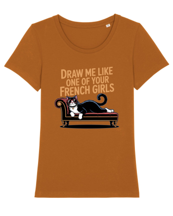 DRAW ME LIKE ONE OF YOUR FRENCH GIRLS - pisica Roasted Orange
