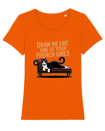 DRAW ME LIKE ONE OF YOUR FRENCH GIRLS - pisica Bright Orange