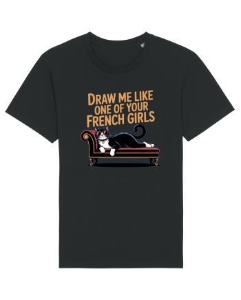DRAW ME LIKE ONE OF YOUR FRENCH GIRLS - pisica Black