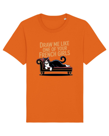 DRAW ME LIKE ONE OF YOUR FRENCH GIRLS - pisica Bright Orange