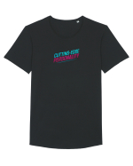 CUTTING EDGE PERSONALITY  Tricou mânecă scurtă guler larg Bărbat Skater
