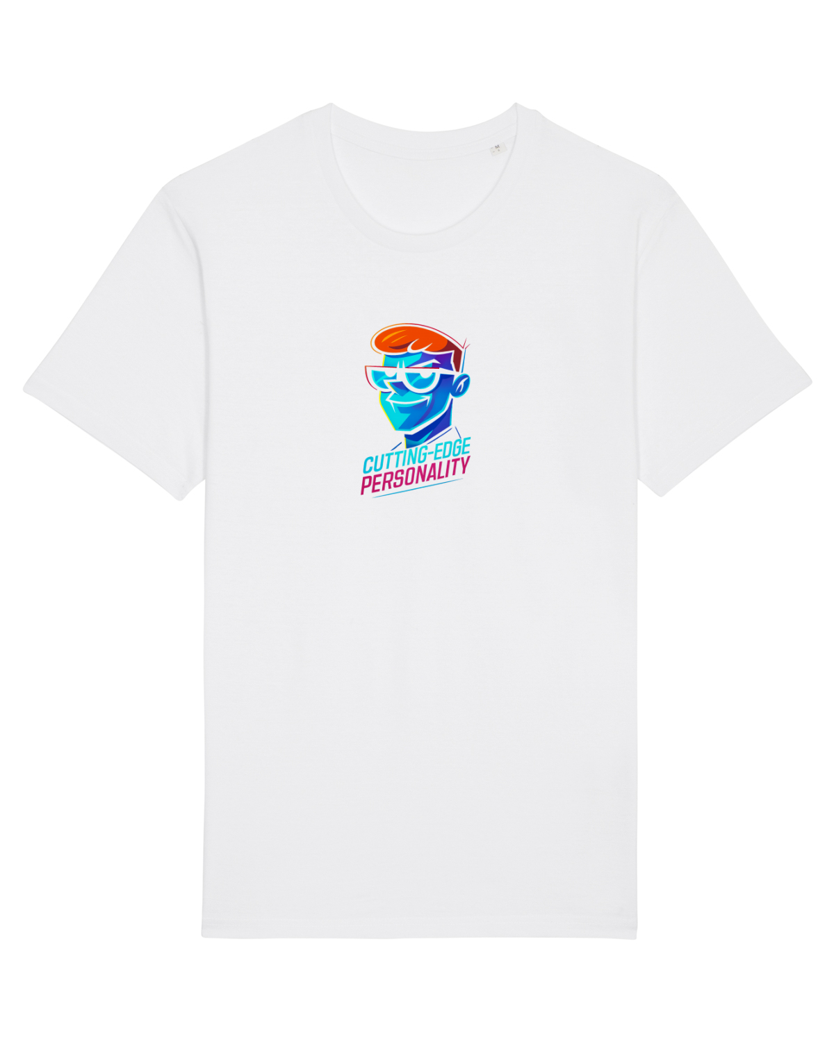 Tricou mânecă scurtă Unisex Rocker White