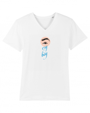 Cry boy (ochi, color) White