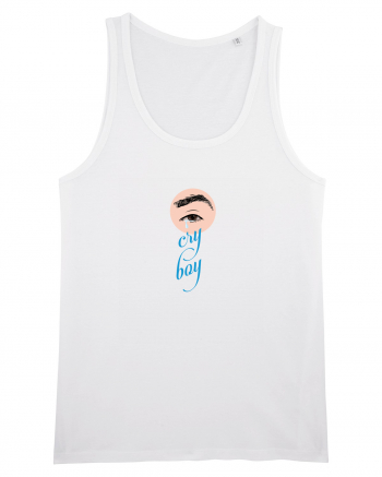 Cry boy (ochi, color) White