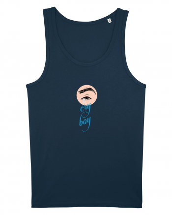 Cry boy (ochi, color) Navy