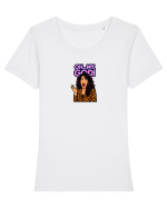 OH....MY....GOD! 2 Tricou mânecă scurtă guler larg fitted Damă Expresser