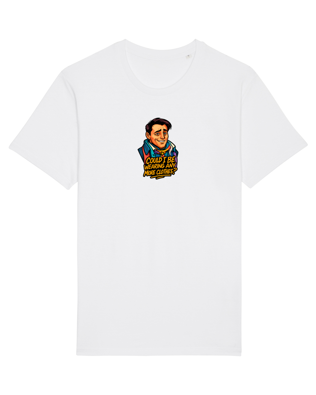 Tricou mânecă scurtă Unisex Rocker White