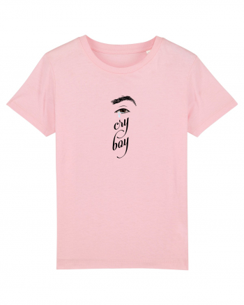 Cry boy (ochi, negru) Cotton Pink