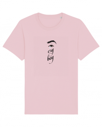 Cry boy (ochi, negru) Cotton Pink