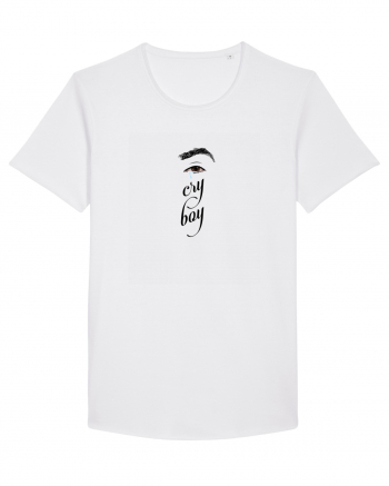 Cry boy (ochi, negru) White