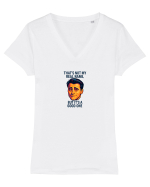 THAT`S NOT MY REAL NAME, BUT  IT`S A GOOD ONE Tricou mânecă scurtă guler V Damă Evoker