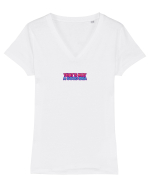 THAT`S NOT A GOOD IDEA - Nu e o idee buna Tricou mânecă scurtă guler V Damă Evoker