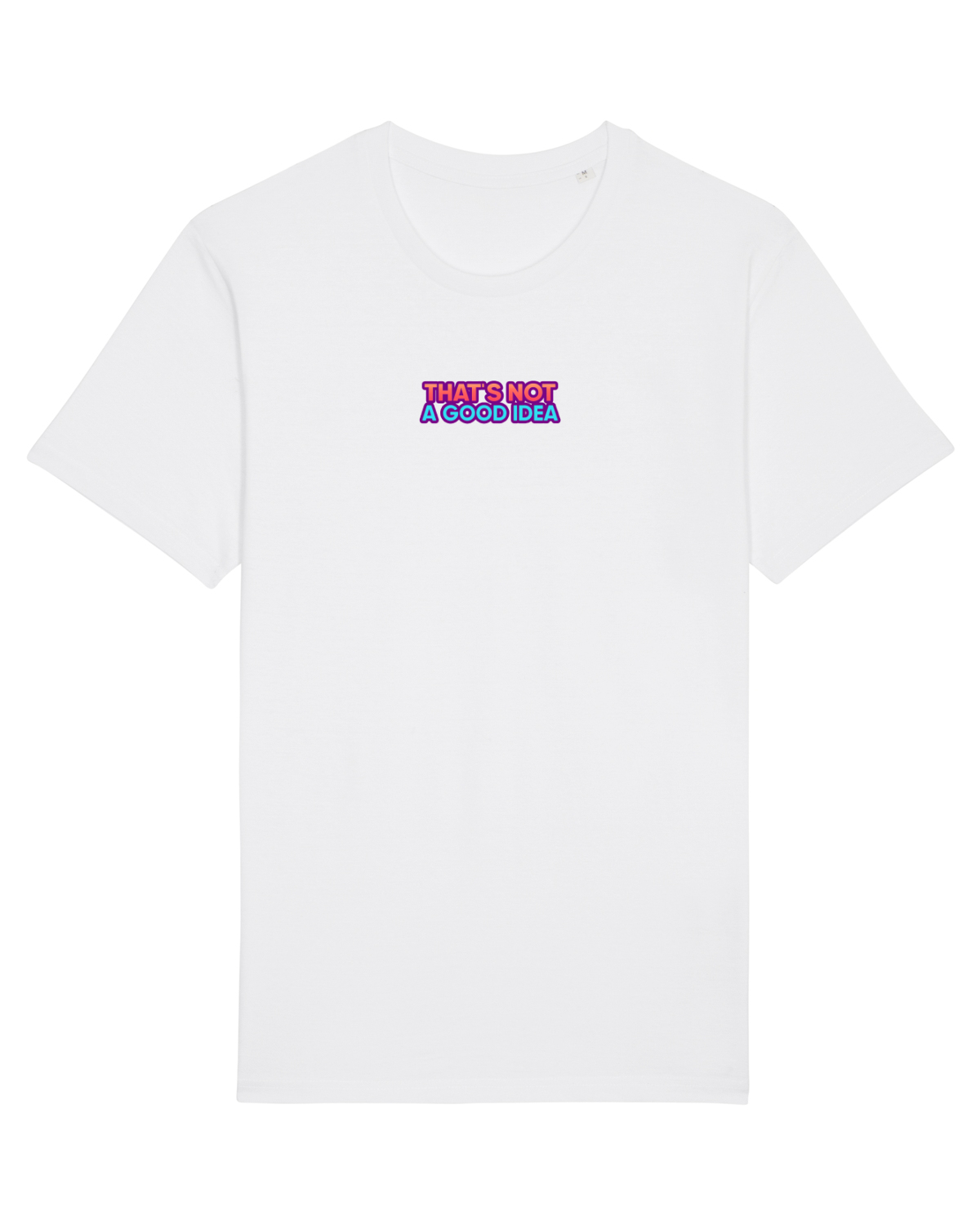 Tricou mânecă scurtă Unisex Rocker White
