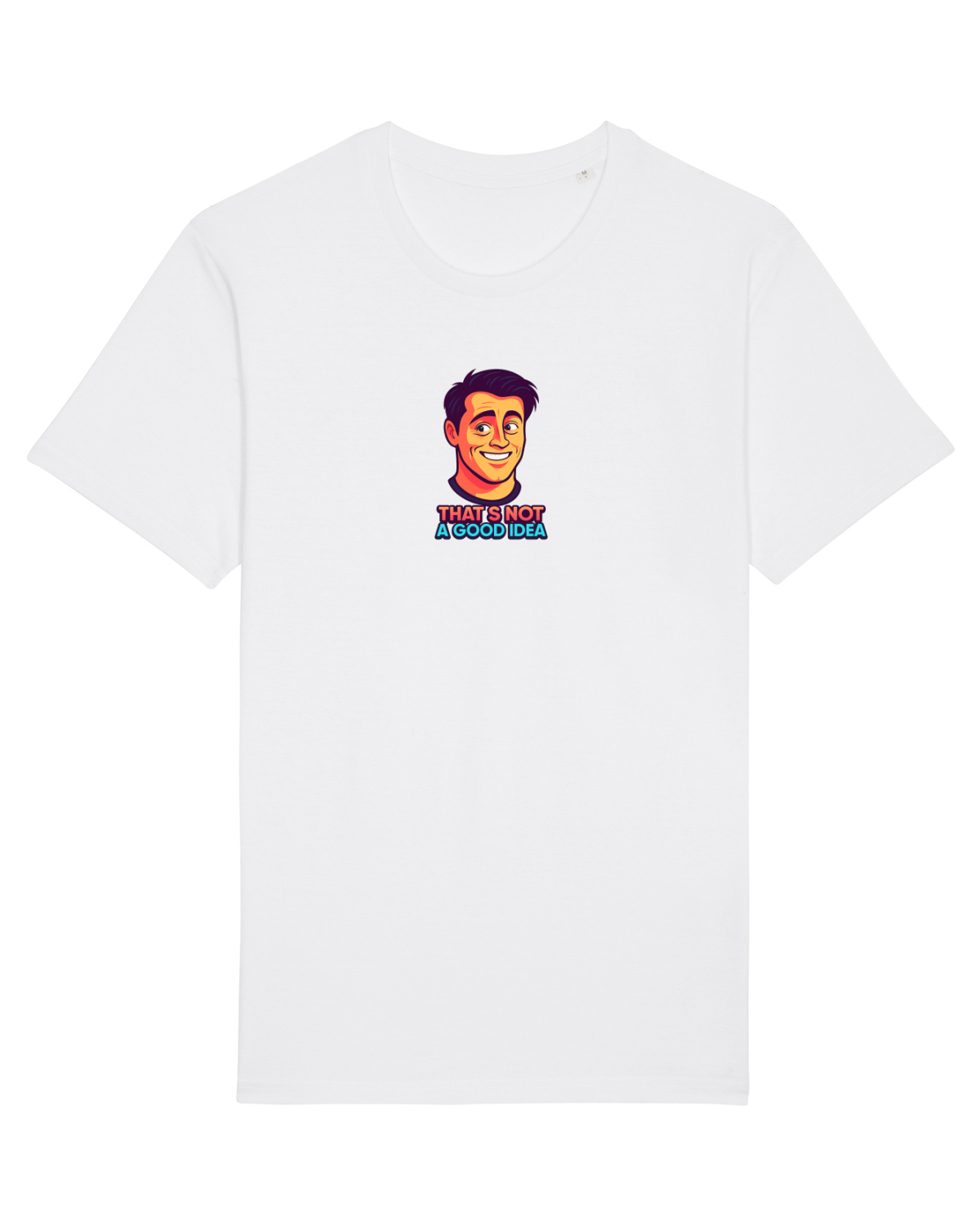 Tricou mânecă scurtă Unisex Rocker White