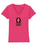 I`M HAVING A REALLY BAD DAY & YOU`RE THE ONLY ONE WHO HAS ANY FOOD 2 Tricou mânecă scurtă guler V Damă Evoker