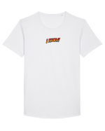 I  KNOW! Tricou mânecă scurtă guler larg Bărbat Skater