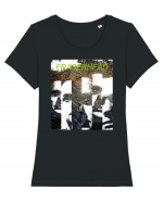Eraserhead (creion, cut) Tricou mânecă scurtă guler larg fitted Damă Expresser