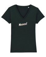 NOOOOO Tricou mânecă scurtă guler V Damă Evoker