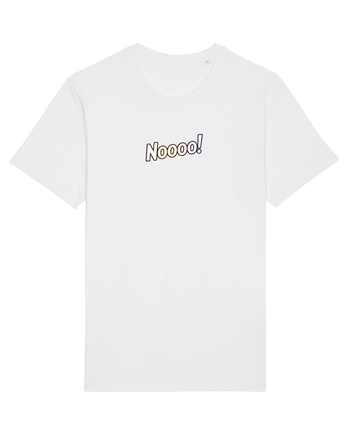 Tricou mânecă scurtă Unisex Rocker White