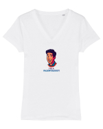 I`M A PALEONTOLOGIST 2 Tricou mânecă scurtă guler V Damă Evoker
