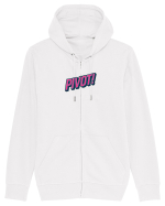 PIVOT! Hanorac cu fermoar Unisex Connector