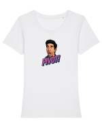 PIVOT! 2 Tricou mânecă scurtă guler larg fitted Damă Expresser